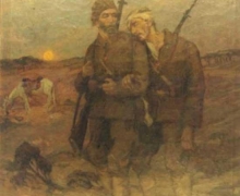 İbrahim Çallı - Yaralı Asker